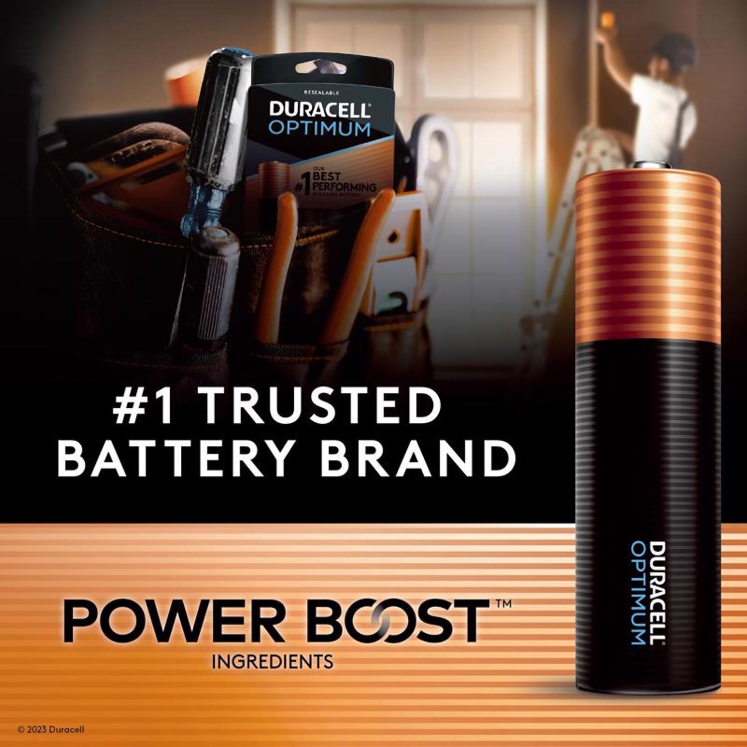 Duracell Optimum AAA Alkaline Batteries 6 pk Carded