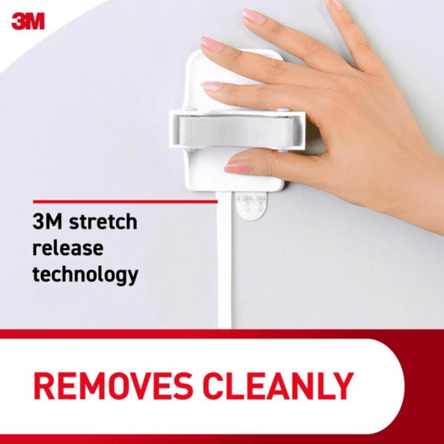 3M Command Large Plastic Broom Gripper 3.34 in. L 1 pk