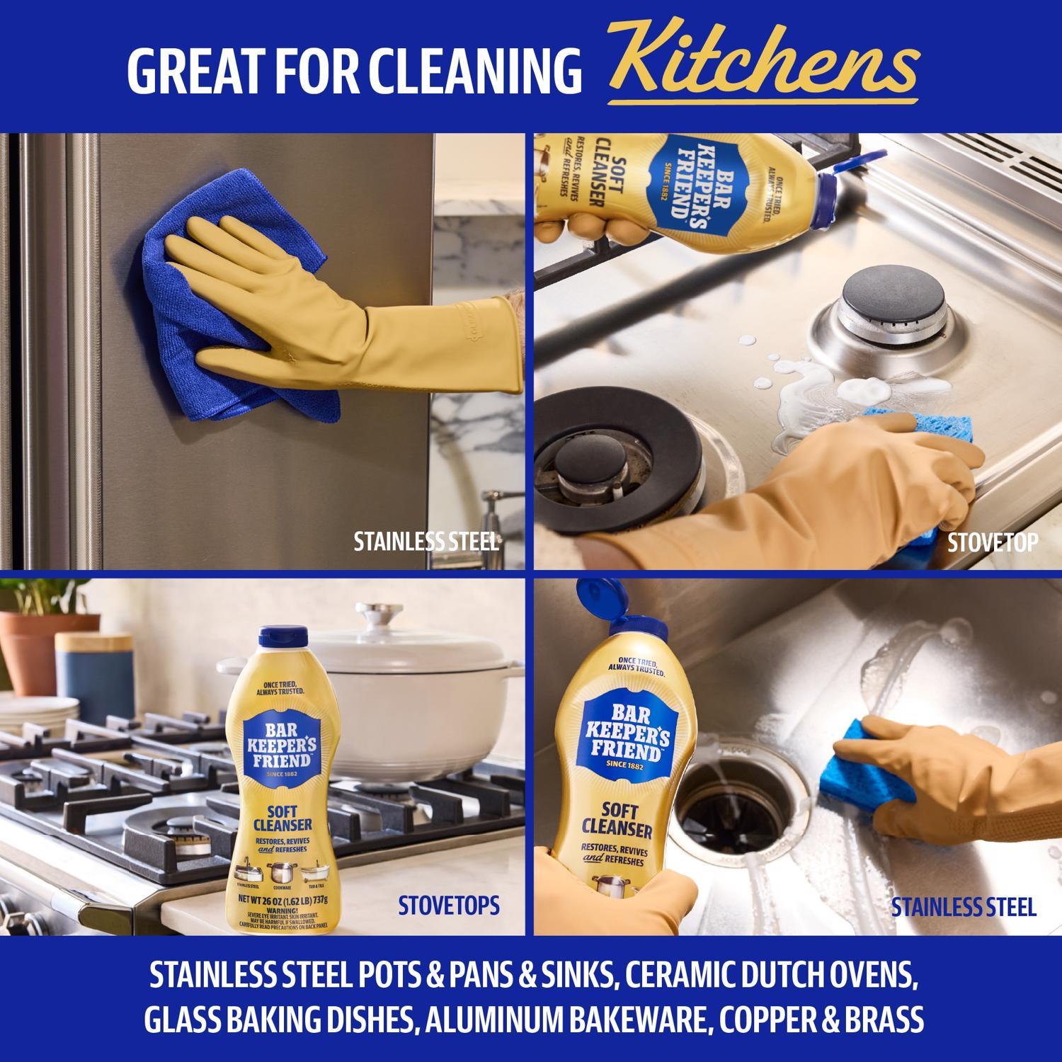 Bar Keeper's Friend No Scent Hard Surface Cleaner 26 oz Liquid