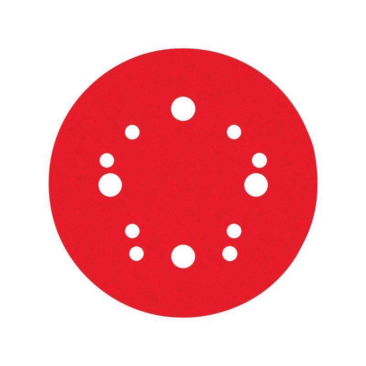 Diablo 5 in. Ceramic Blend Hook and Lock Sanding Disc 80 Grit Coarse 4 pk