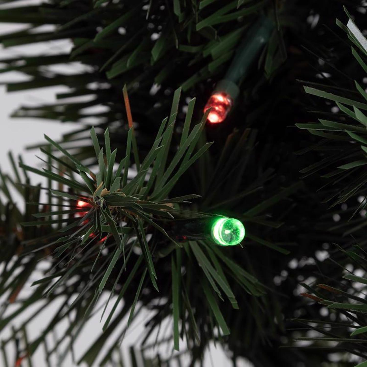 Celebrations 24 in. D LED Prelit RGBW Brilliant Wreath