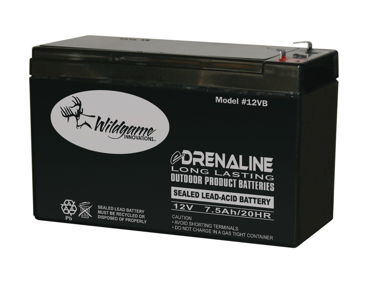 Wildgame Innovations 12 Volt eDRENALINE Rechargeable Tab Style Battery