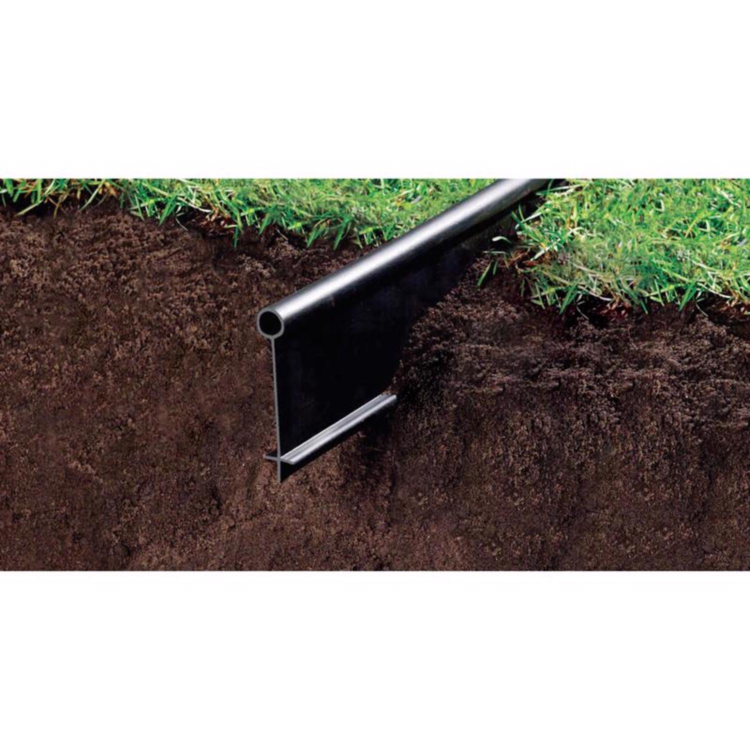 Master Mark Master Gardener 20 ft. L X 3.5 in. H Plastic Black Lawn Edging
