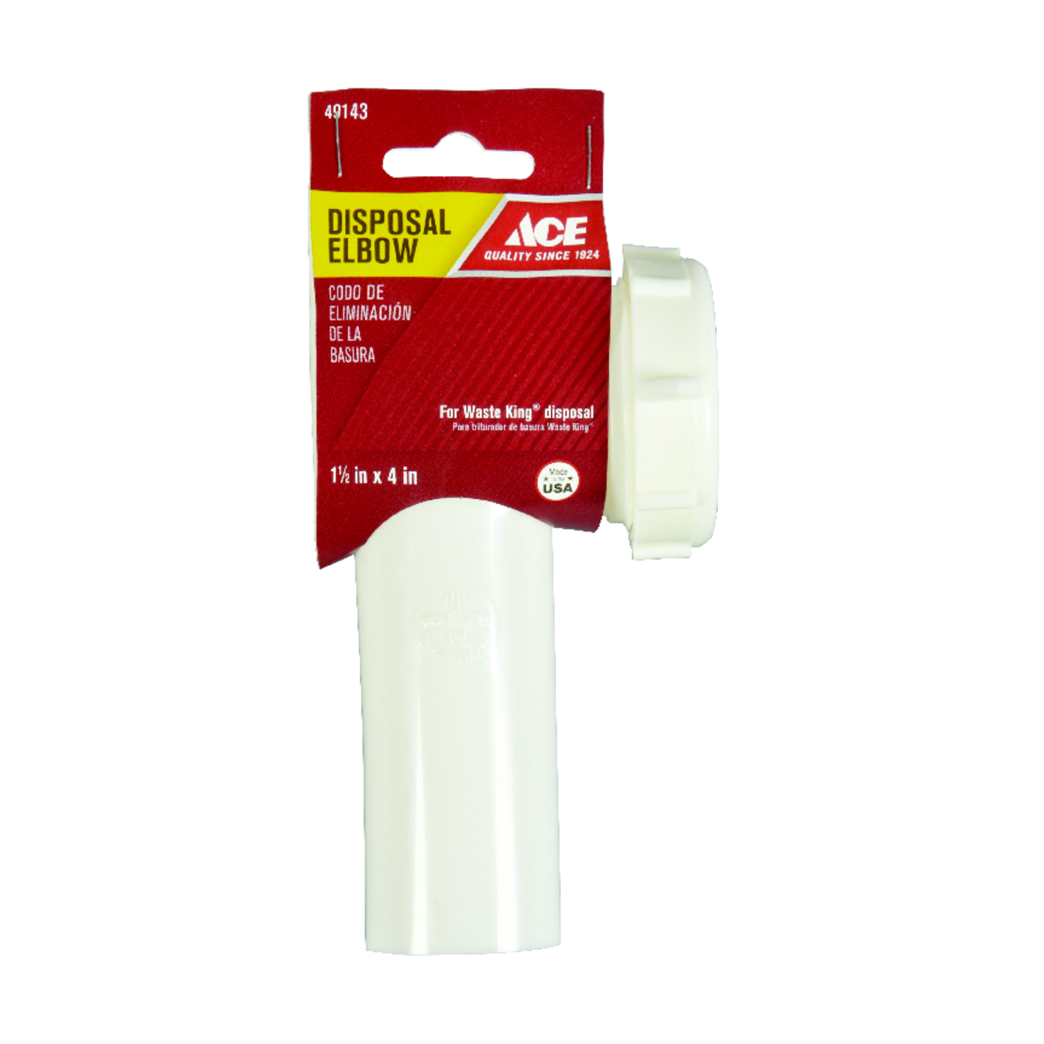 Ace Garbage Disposal Elbow; Ace Garbage Disposal Elbow Ace Garbage Disposal Elbow; Ace Garbage Disposal Elbow