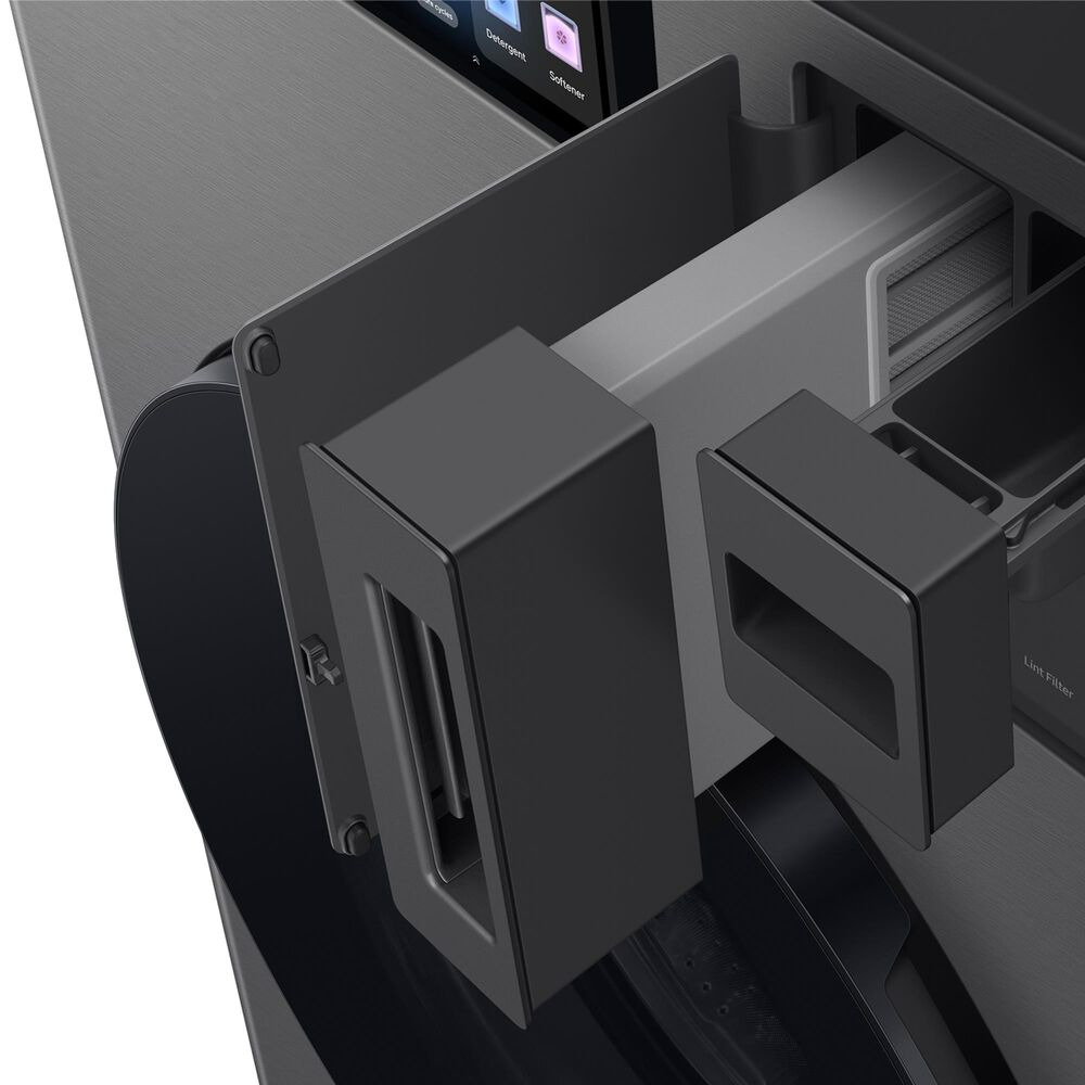 Samsung 5.3 Cu Ft. Bespoke AI Vented Laundry Combo All-in-One Ultra Capacity Washer and Electric Dryer with AI Home in Dark Steel