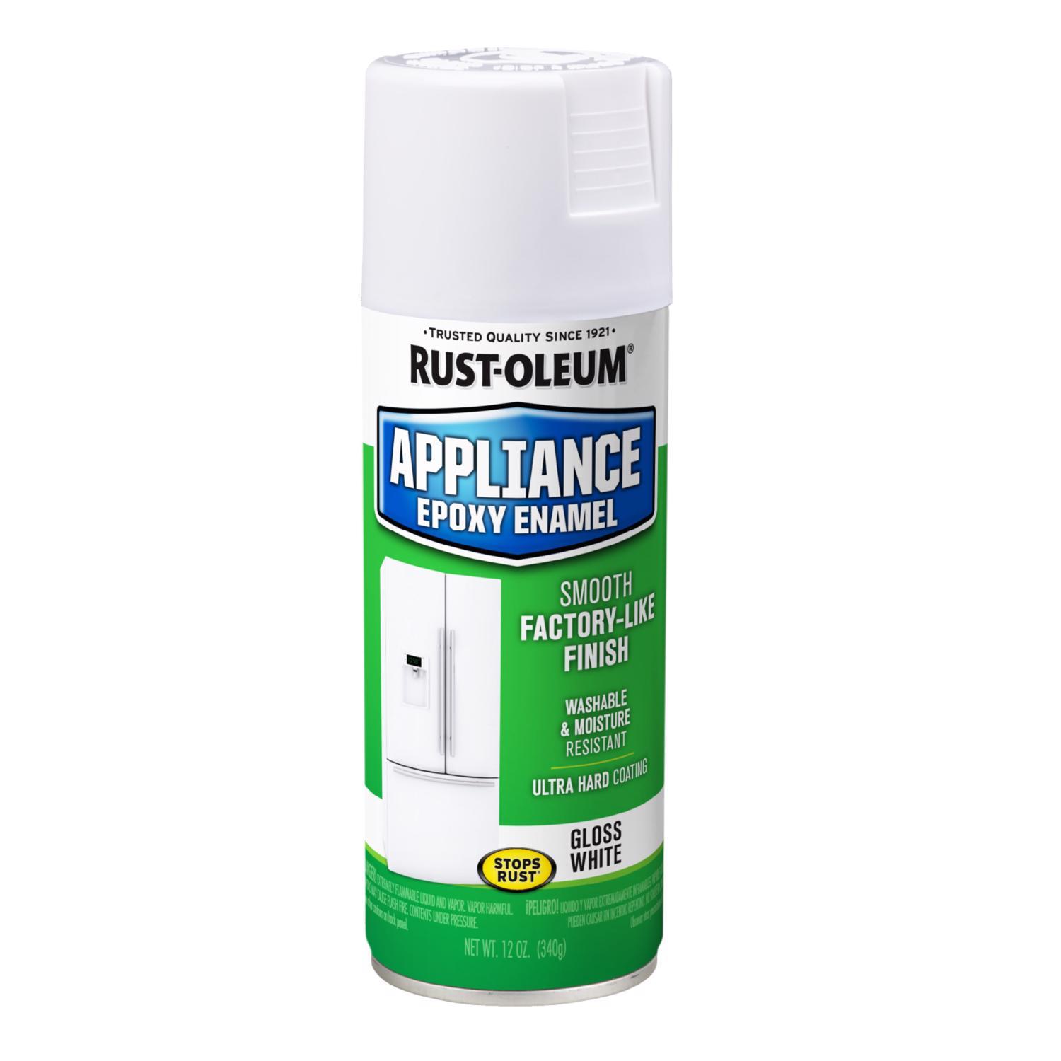Rust-Oleum Specialty Gloss White Oil-Based Appliance Epoxy 12 oz