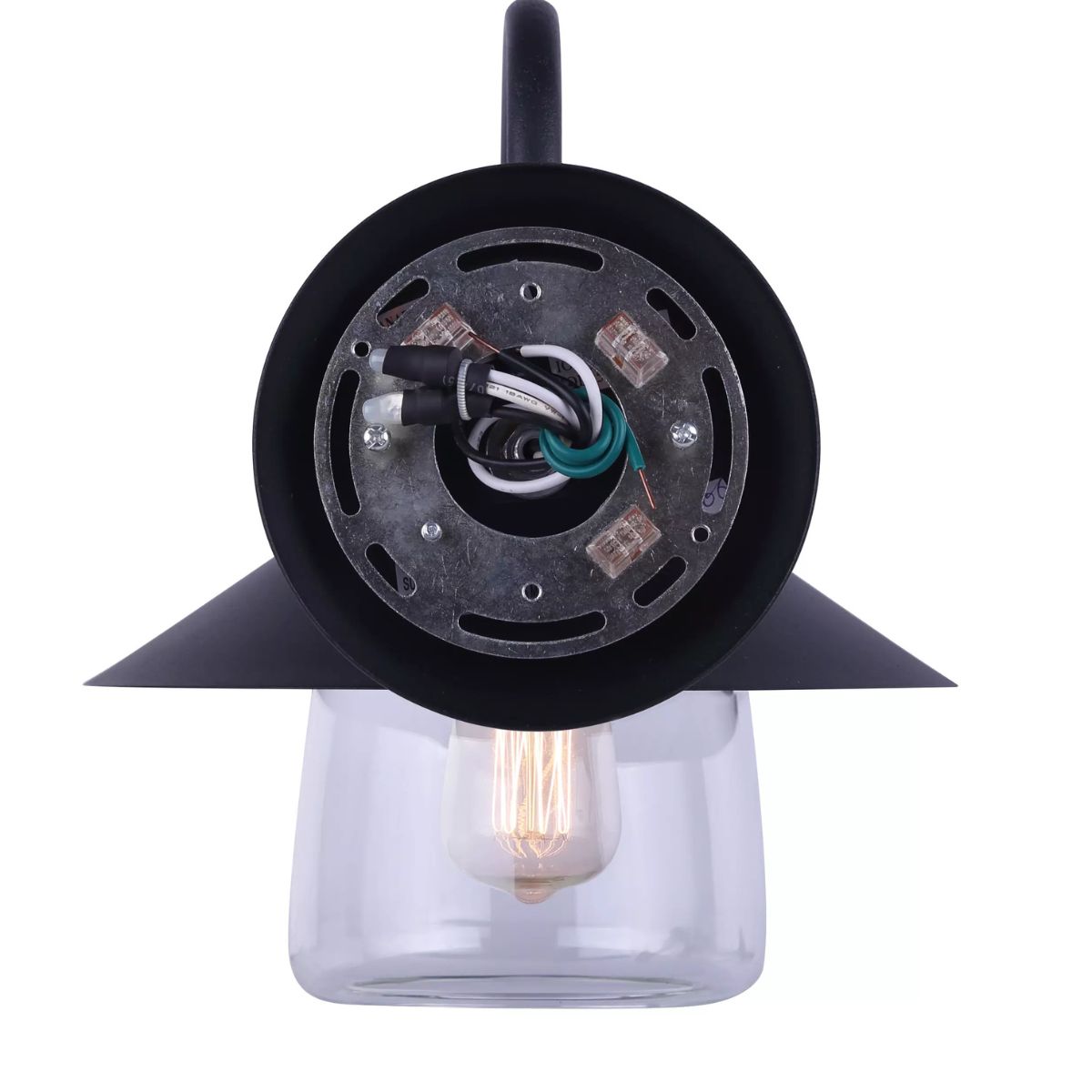 Colorado 1-Light Outdoor Wall Light Black
