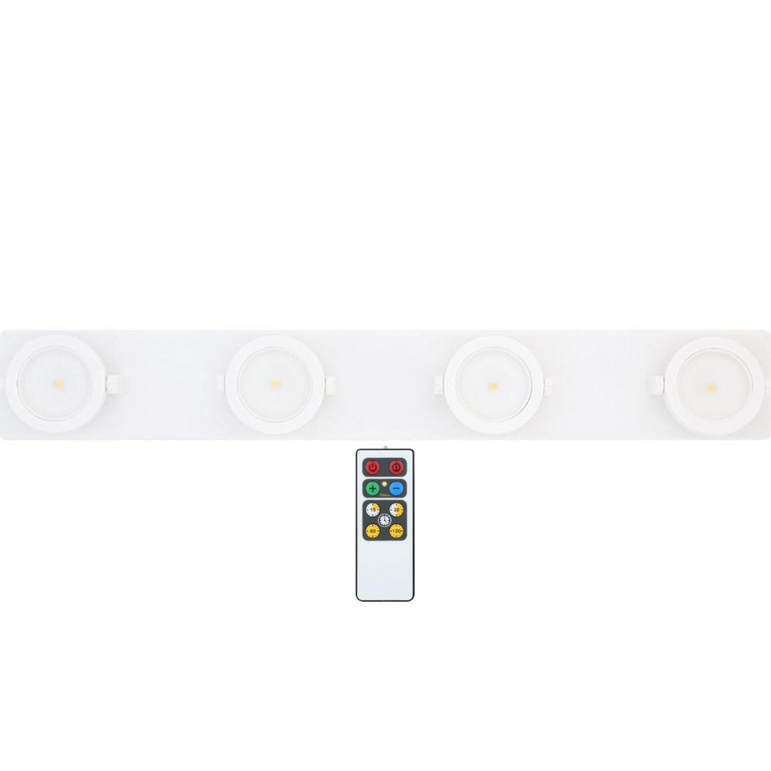 Rite Lite 15.75 in. L White Battery Powered LED Strip Light 70 lm