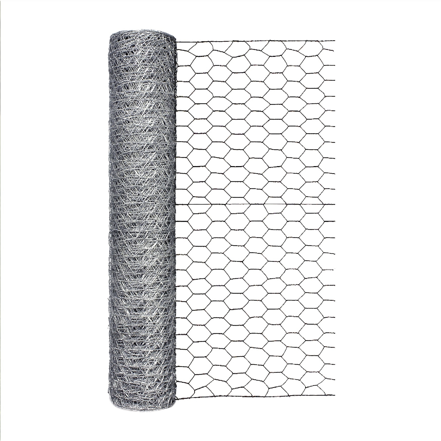 Garden Craft 24in. H x 50in. L Galvanized Steel Poultry Netting 1in.