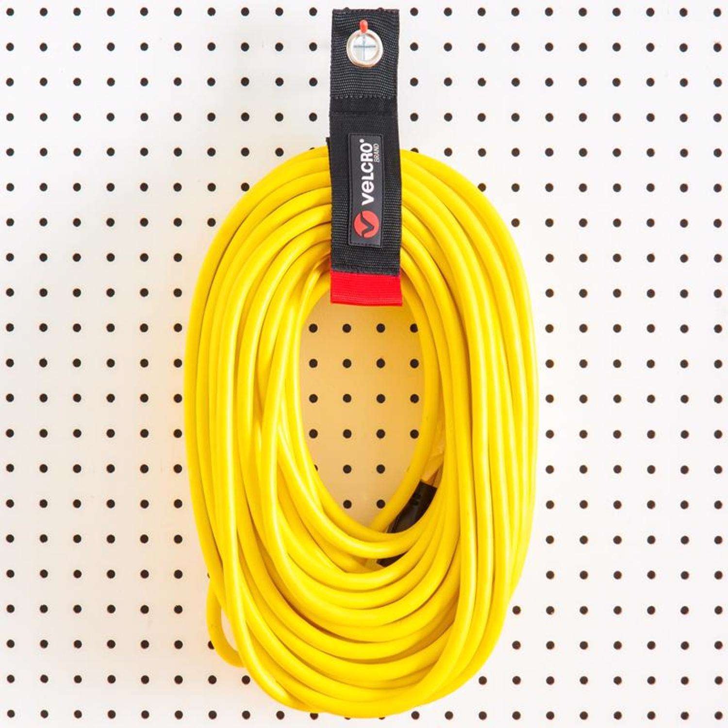 Velcro Brand Easy Hang Large Nylon Strap 18 in. L 2 Pack