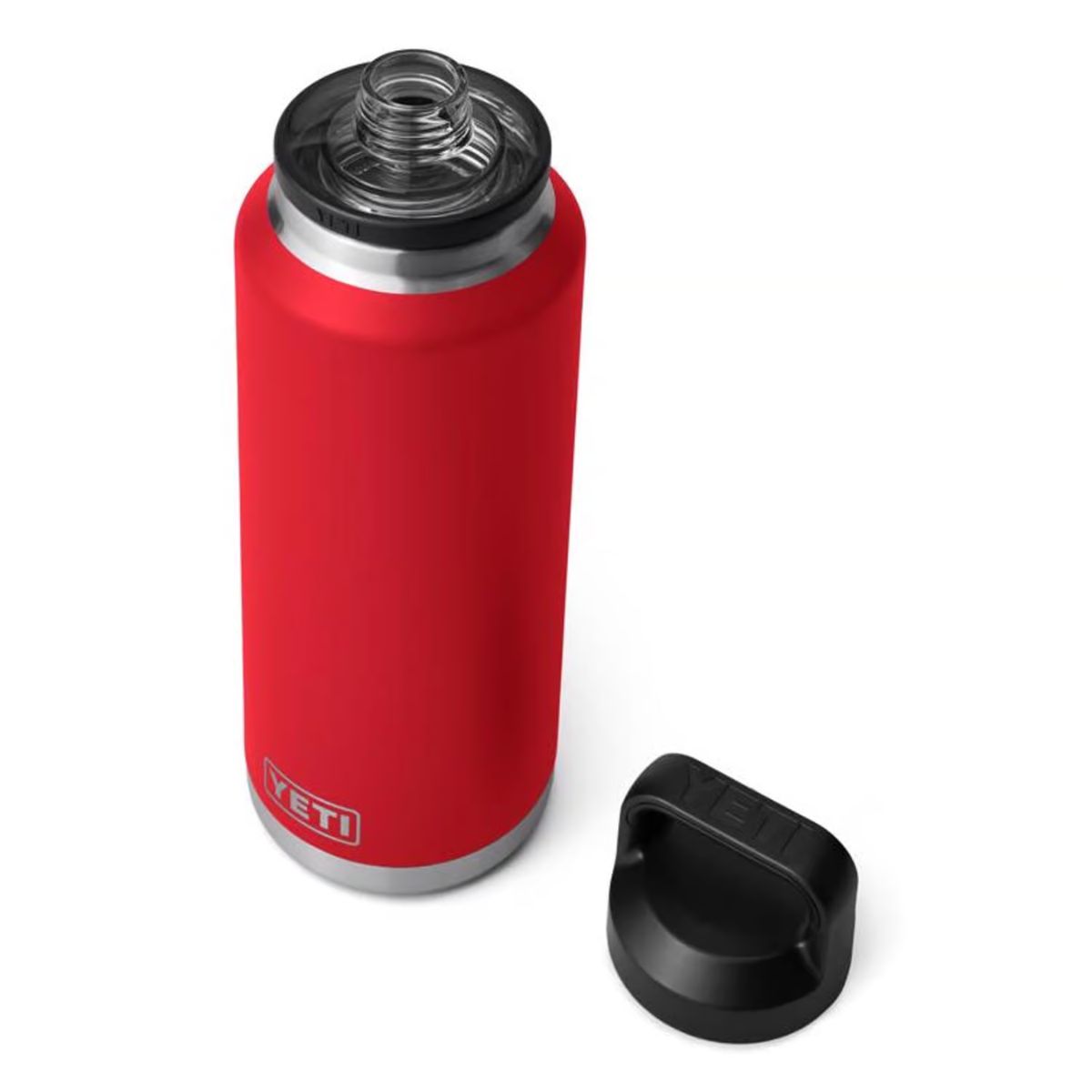 YETI Rambler 46 oz. Rescue Red BPA Free Bottle with Chug Cap