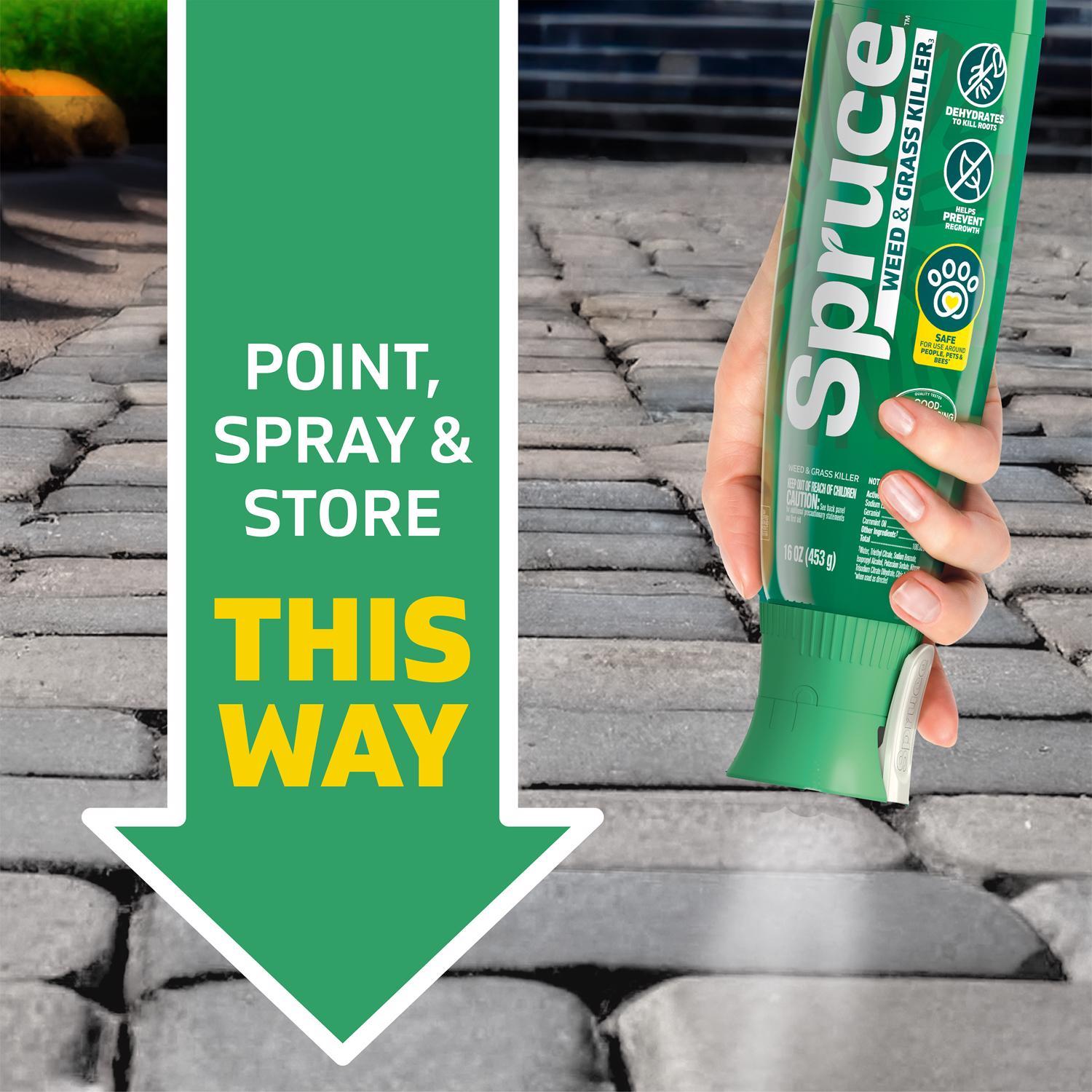 Spruce EZ Aim Weed and Grass Weed and Vegetation Killers RTU Liquid 10 oz