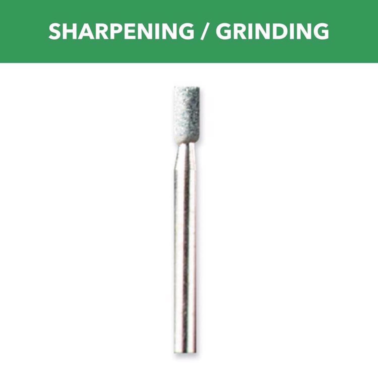 Dremel 1/8 in. D X 1/8 in. L Silicon Carbide Grinding Stone Cylinder 35000 rpm 1 pc