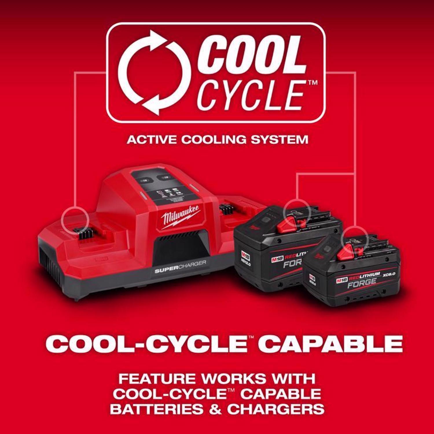 Milwaukee M18 RedLithium Forge 8 Ah Lithium-Ion XC8.0 Battery Pack