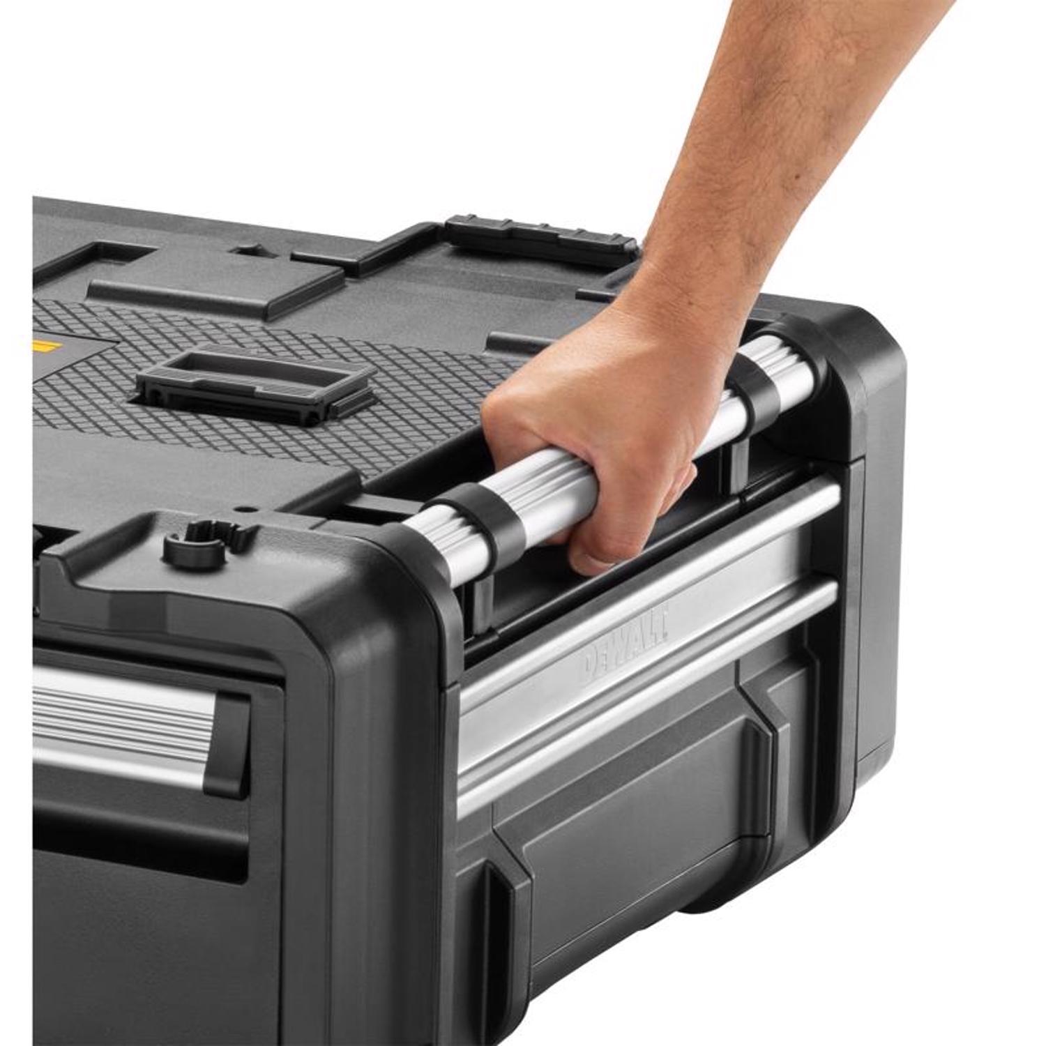 DEWALT ToughSystem 2.0 DXL 30 in. Single Deep Drawer Tool Box 2633.4 cu in Black/Yellow