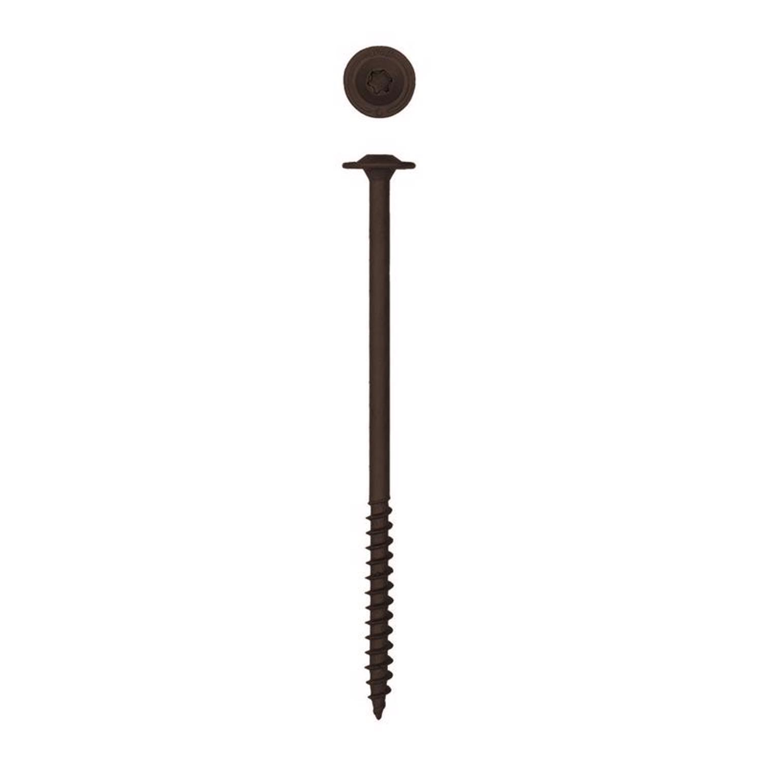 SPAX PowerLags 5/16 in. X 6 in. L Washer High Corrosion Resistant Carbon Steel Lag Screw 1 Pack