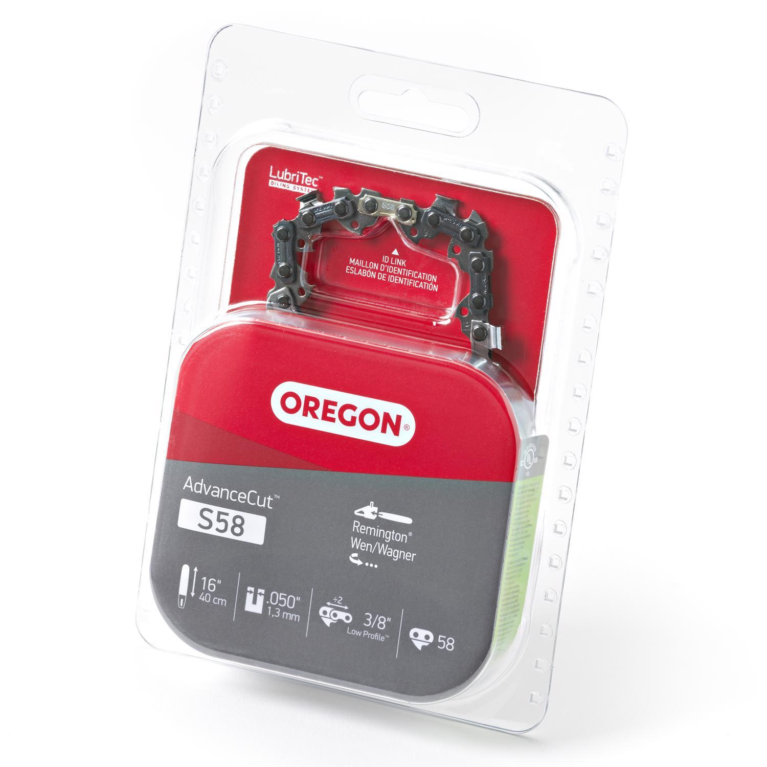 Oregon AdvanceCut S58 16 in. Chainsaw Chain 58 links