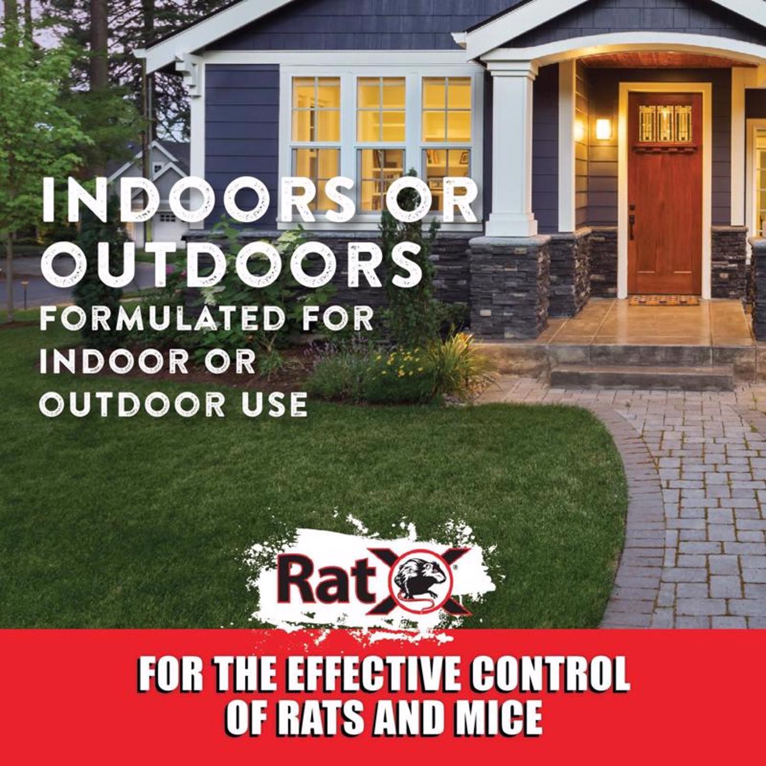 RatX Non-Toxic Bait Pellets For Mice and Rats 1 lb 1 pk