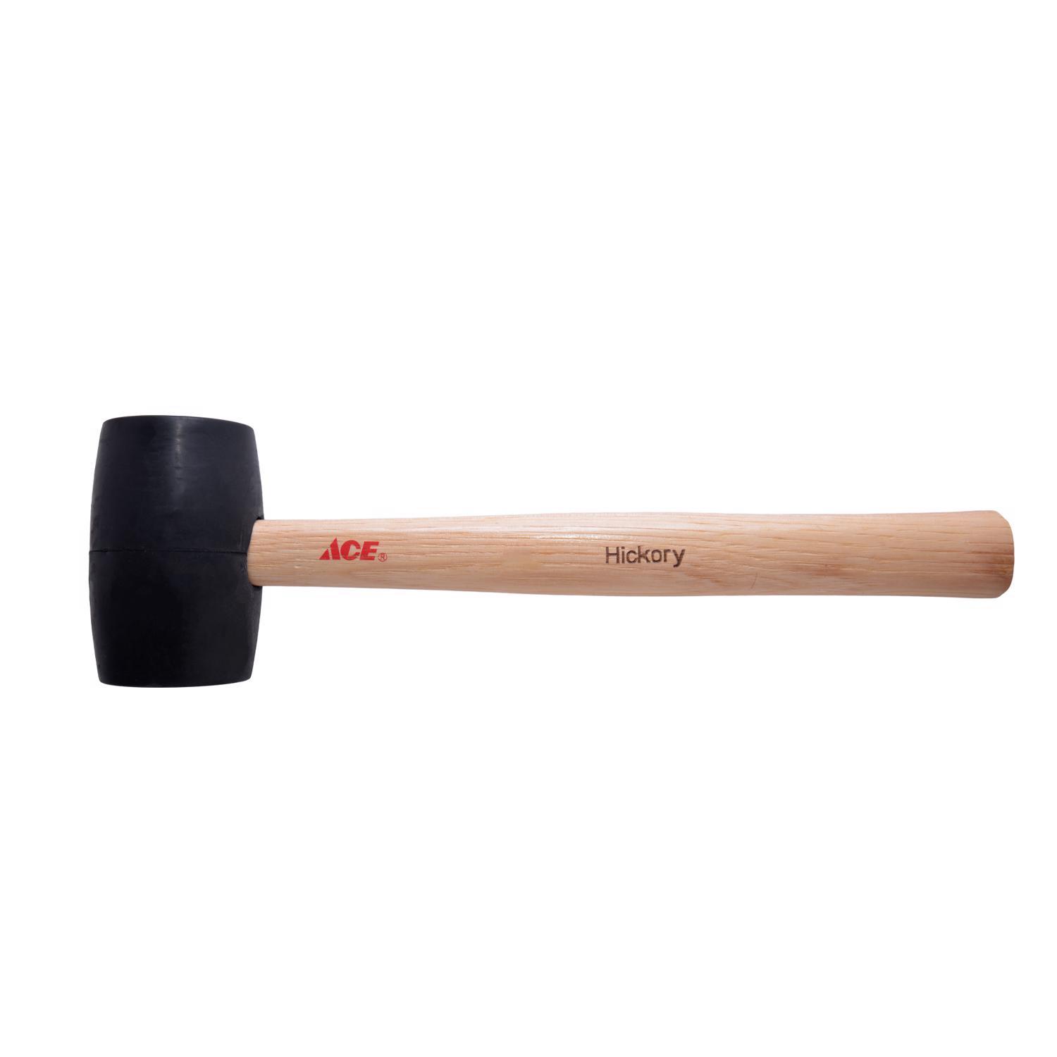 Ace 16 oz Mallet Rubber Head Hickory Handle