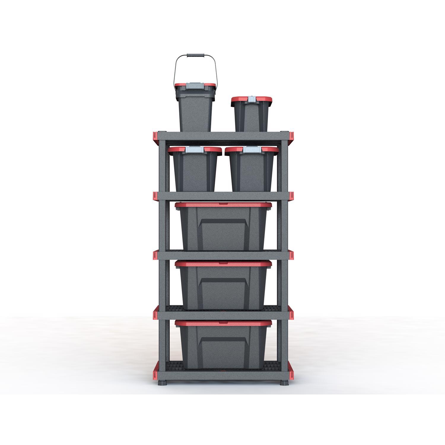 Craftsman 72 in. H X 40 in. W X 24 in. D Resin Shelving Unit