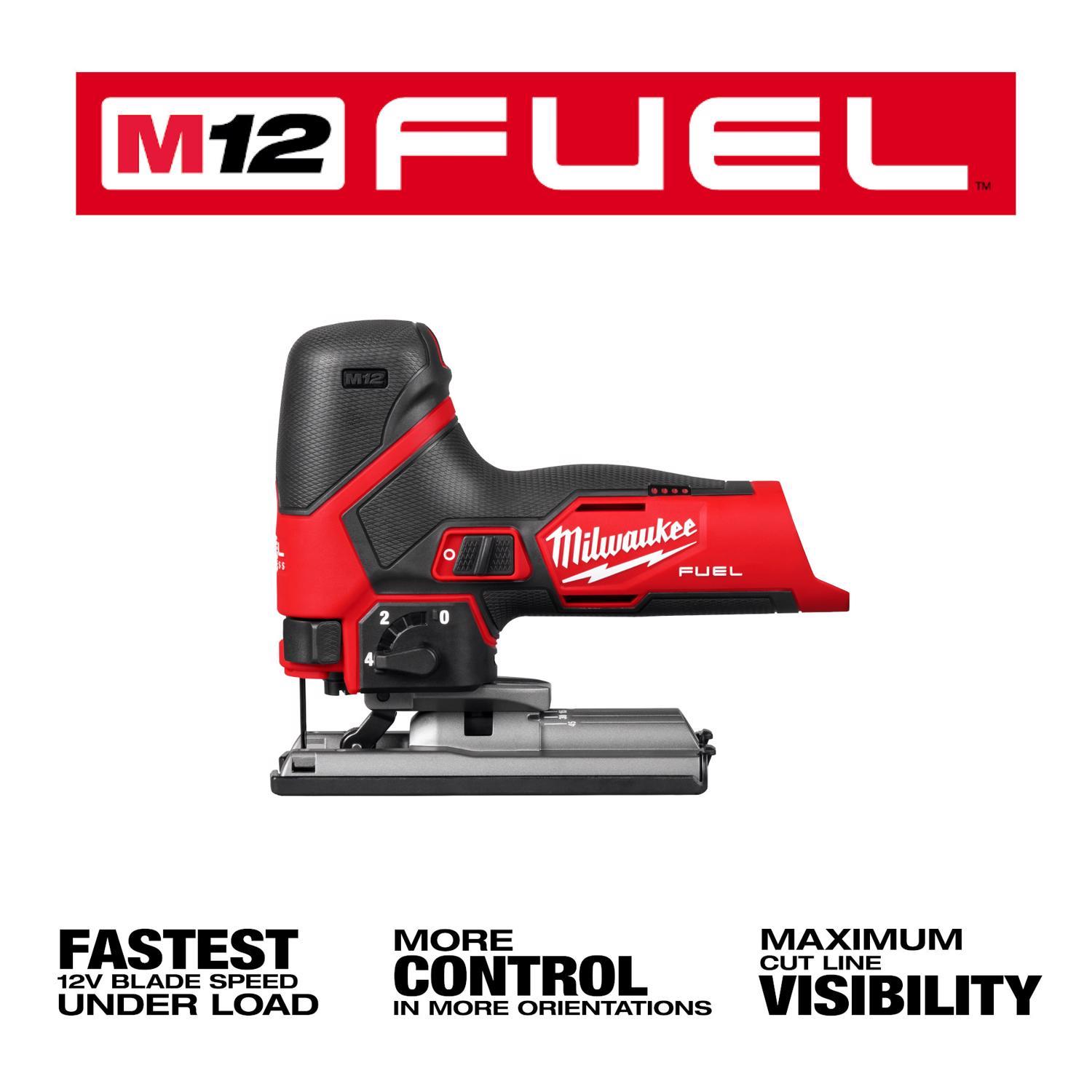 Milwaukee 12V M12 Fuel Cordless Jig Saw Tool Only