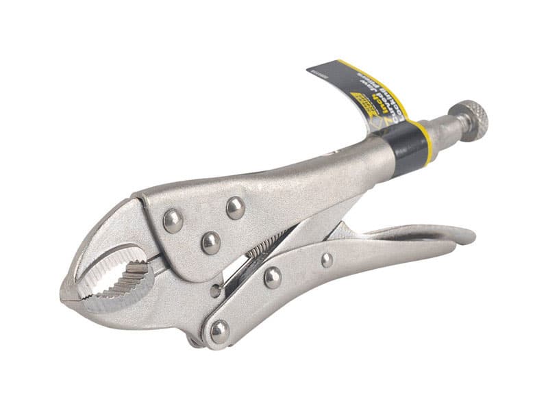 Steel Grip 7 in. Drop Steel Curved Locking Pliers Stine Home