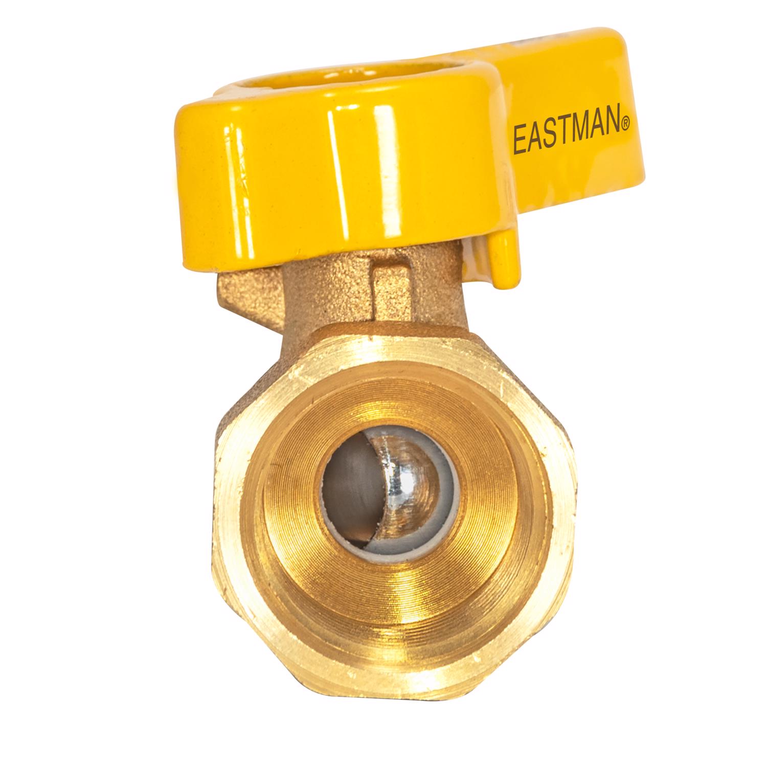 BrassCraft Magne Flo 3/8 in. Flare X 1/2 in. FIP Brass Gas Ball Valve