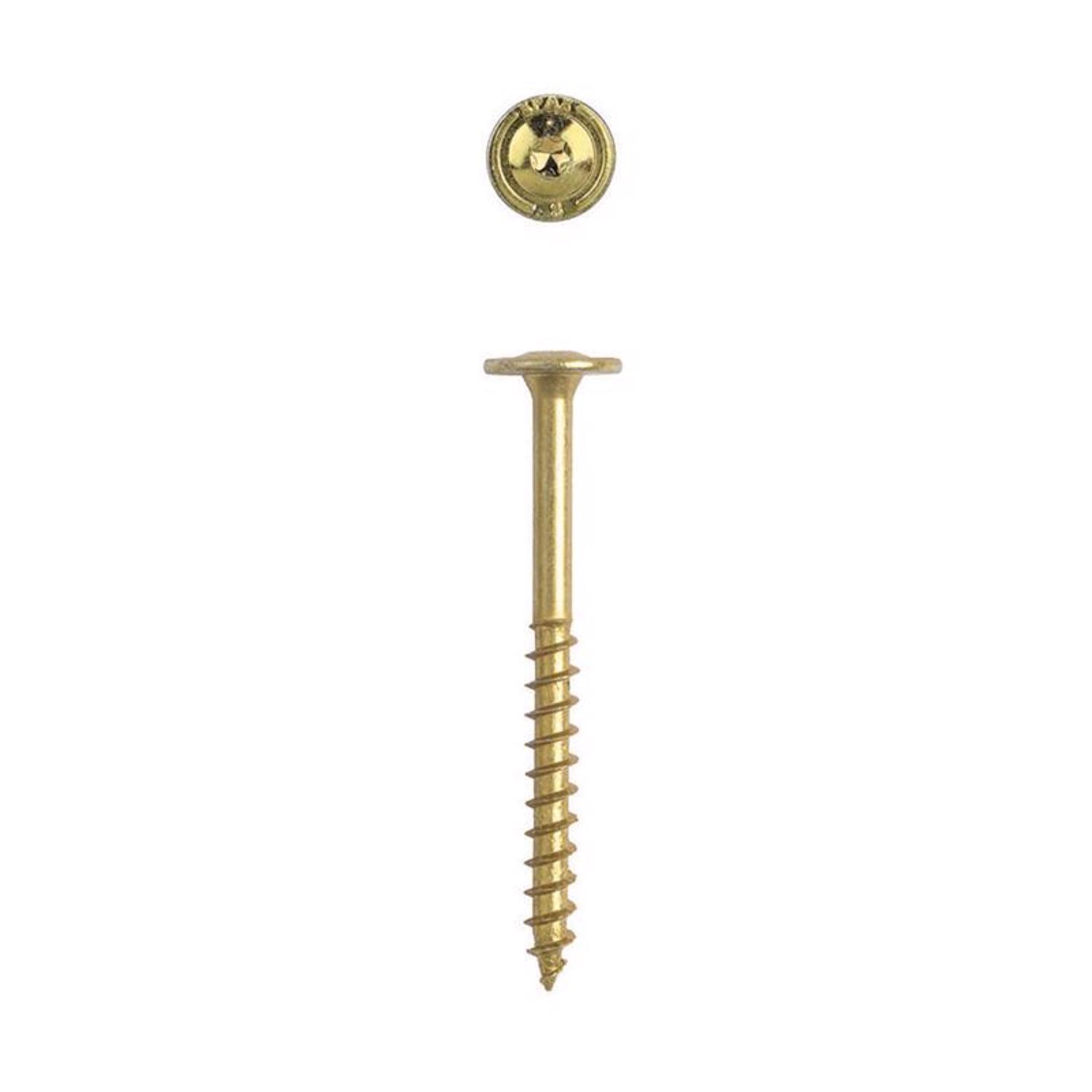 SPAX PowerLags 1/4 in. in. X 3 in. L T-30 Washer Head Serrated Construction Screws