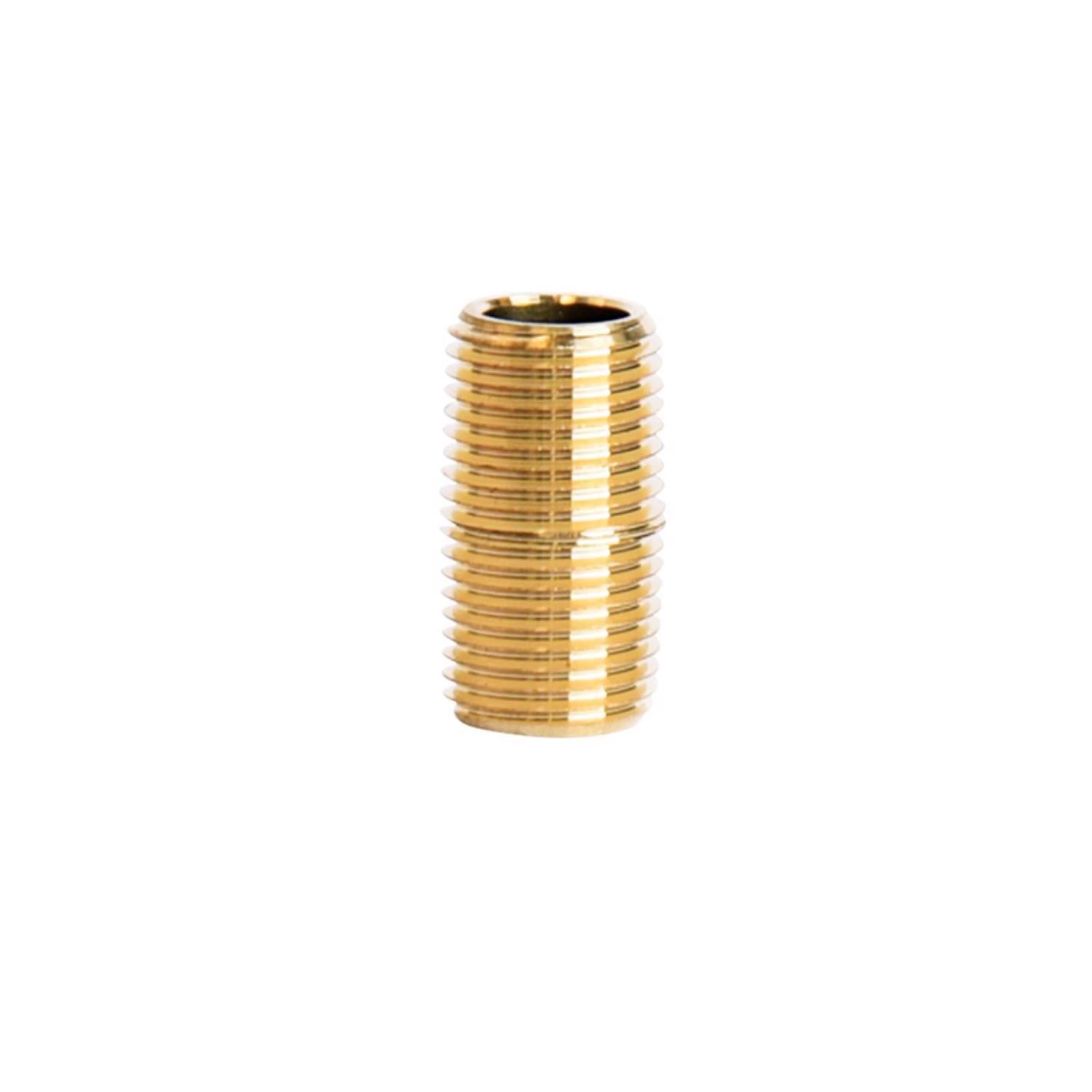 ATC 1/8 in. MPT Brass Close Nipple