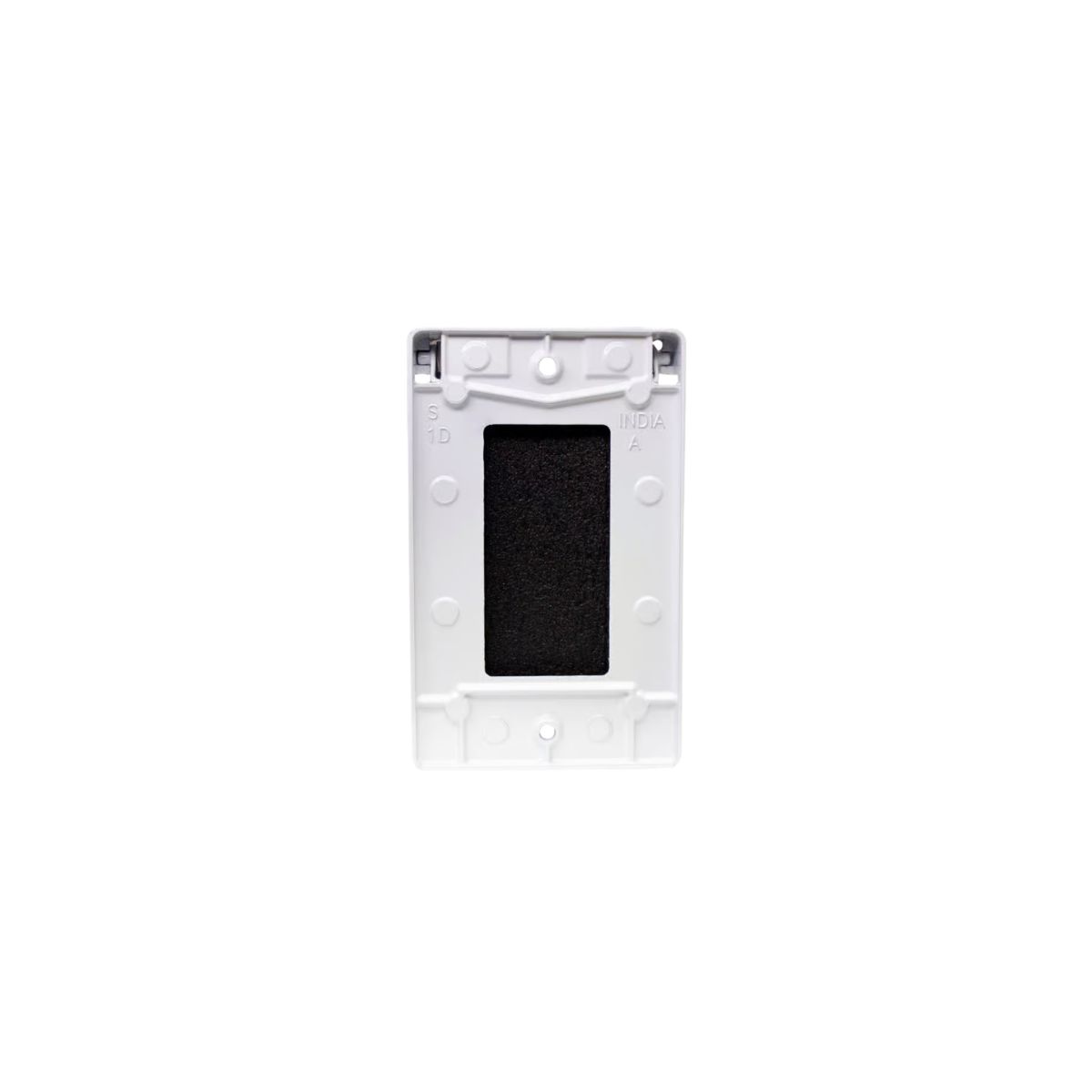 Sigma Engineered Solutions Rectangle Die-Cast Metal 1 gang 4.57 in. H x 2.83 in. W Vertical GFCI Cover