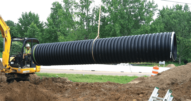 Culvert Plastic N-12 24"x20'