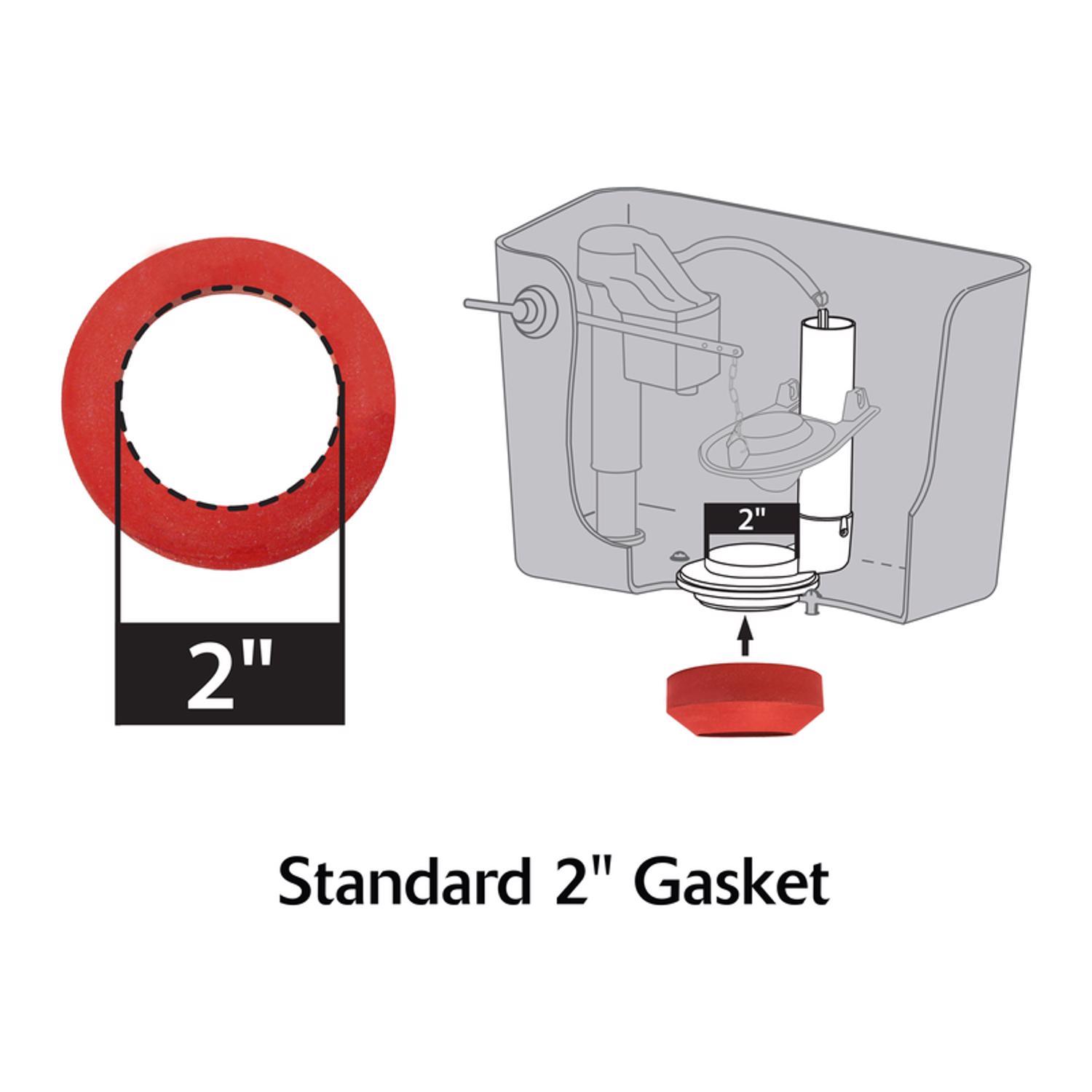 Korky Adjustable 2 inch Flush Valve Kit