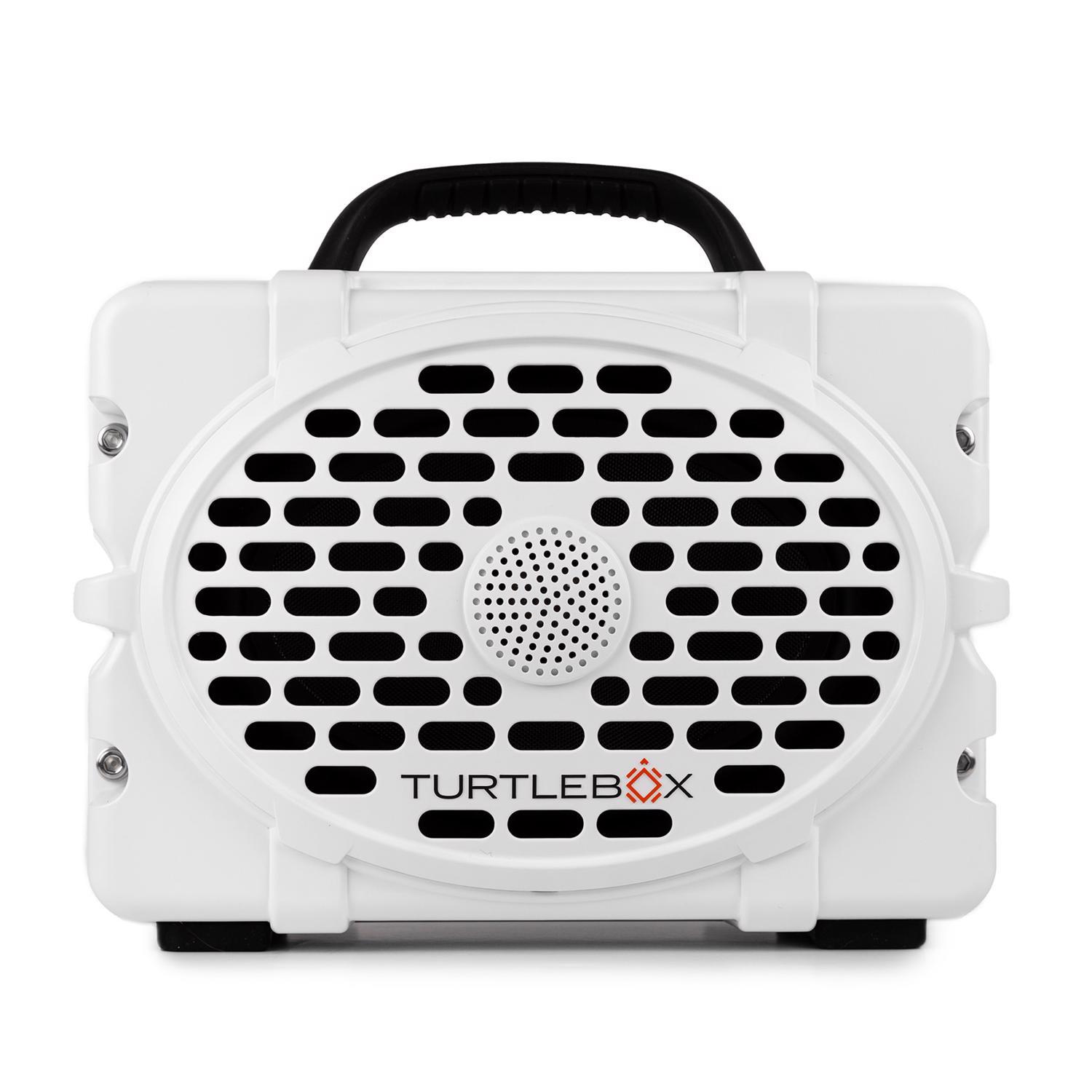 Turtlebox Gen3 Original White Wireless Bluetooth Speaker