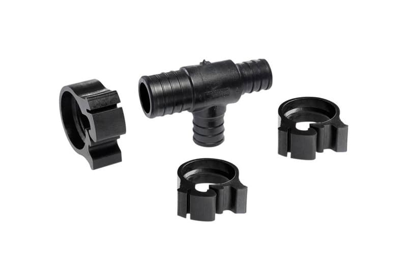 Flair-It PEXLock 1 in. PEX X 3/4 in. D PEX Plastic Reducing Tee