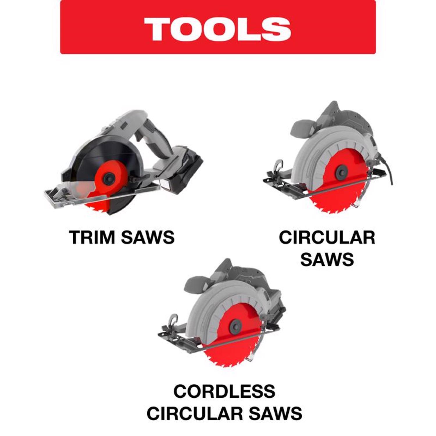 Diablo 6-1/2 in. D X 5/8 in. Finish/Plywood TiCo Hi-Density Carbide Finish Saw Blade 40 teeth 1 pk