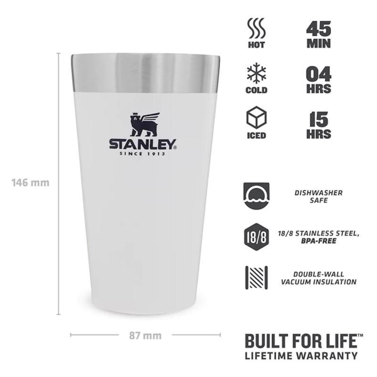 Stanley Adventure 16 oz Polar BPA Free Stackable Pint