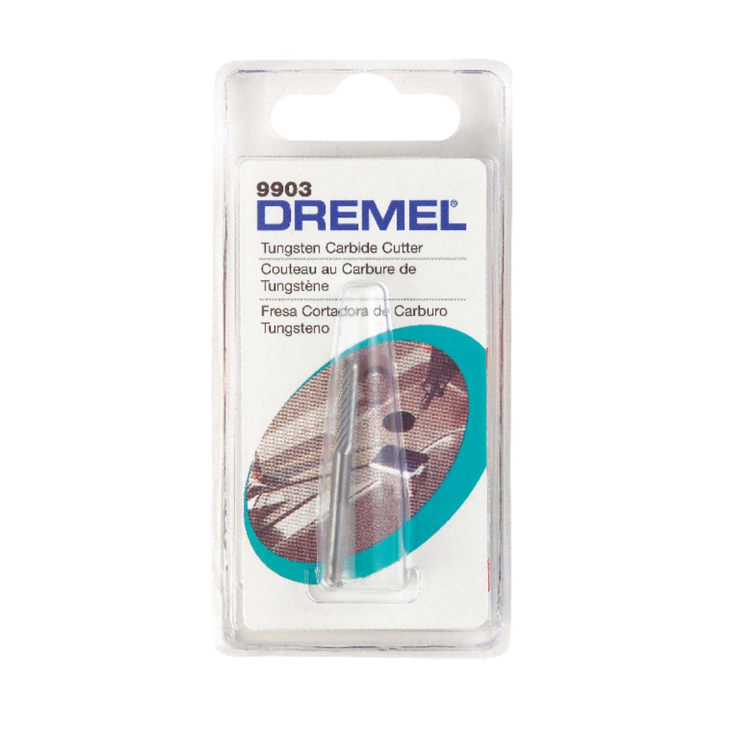 Dremel 1/8 in. X 1-1/2 in. L Tungsten Carbide Cutter 1 pk