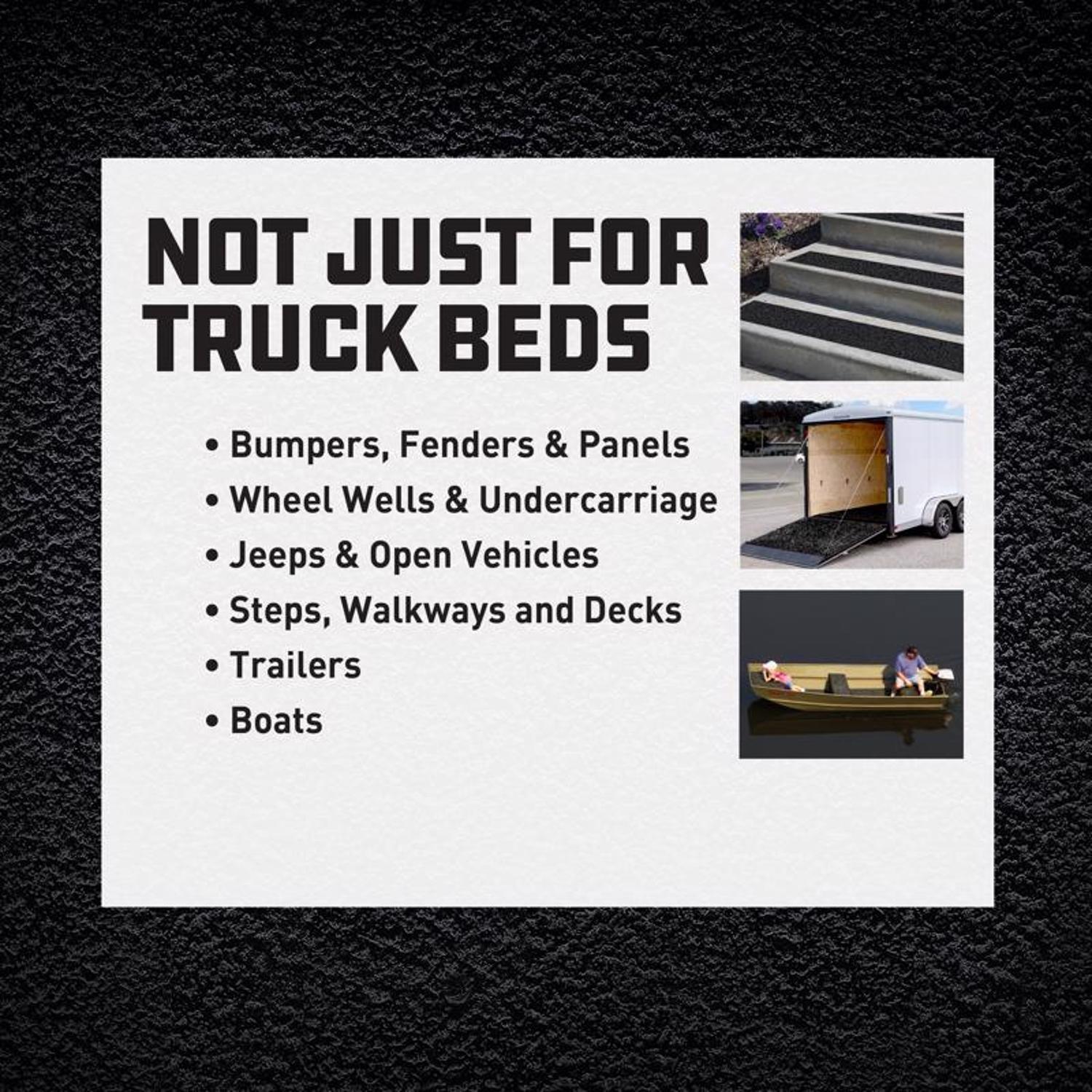Herculiner Black Truck Bed Coating Kit 1 gal