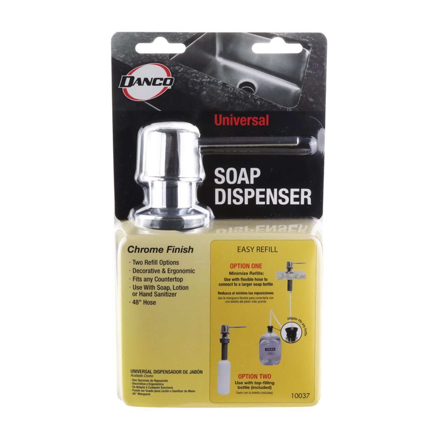 Danco Chrome Plastic Lotion/Soap Dispenser