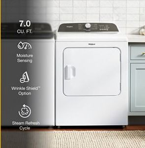 Whirlpool 29 in. Electric Dryer with 7.0 cu. ft. Capacity