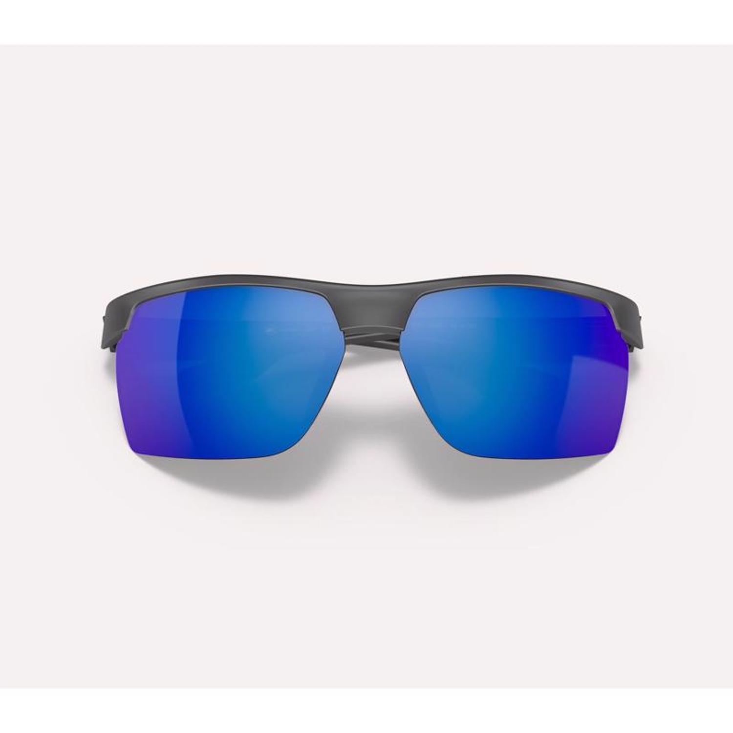 Native Ridge-Runner Sunglasses Unisex Matte Granite Frame Blue Lens Polarized Blue Light Blocking