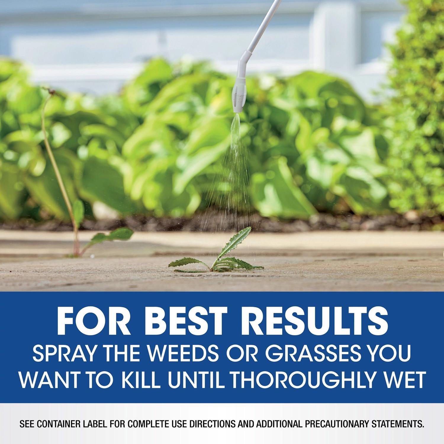 Roundup Weed and Grass Killer Refill RTU Liquid 1.25 gal