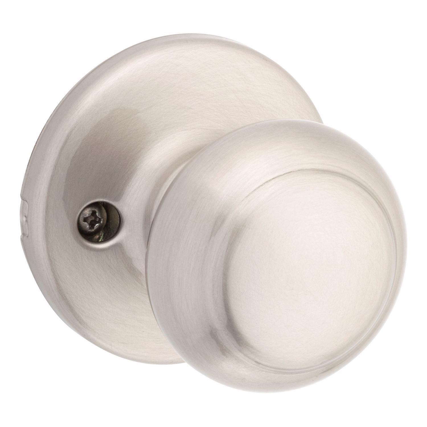 Kwikset Cove Satin Nickel Dummy Knob Right or Left Handed