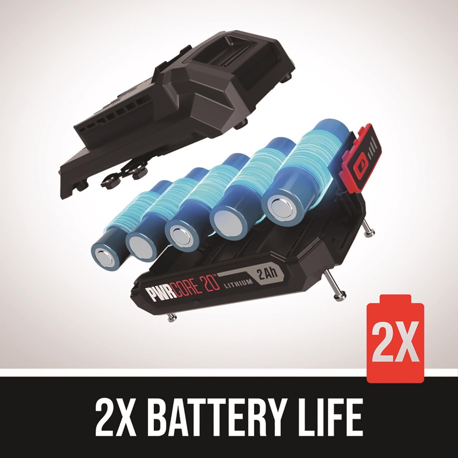 SKIL PWR Core 20 Cordless 4-1/2 in. Angle Grinder Kit (Battery & Charger)