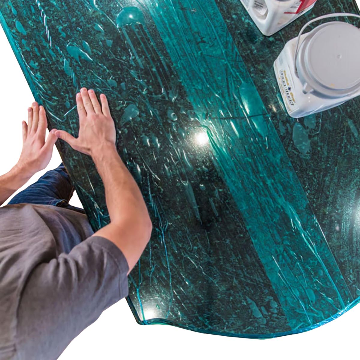 Surface Shields Self-Adhering Protective Film 3 mil x 24 in. W x 200 ft. L Polyethylene Green 1 Pack