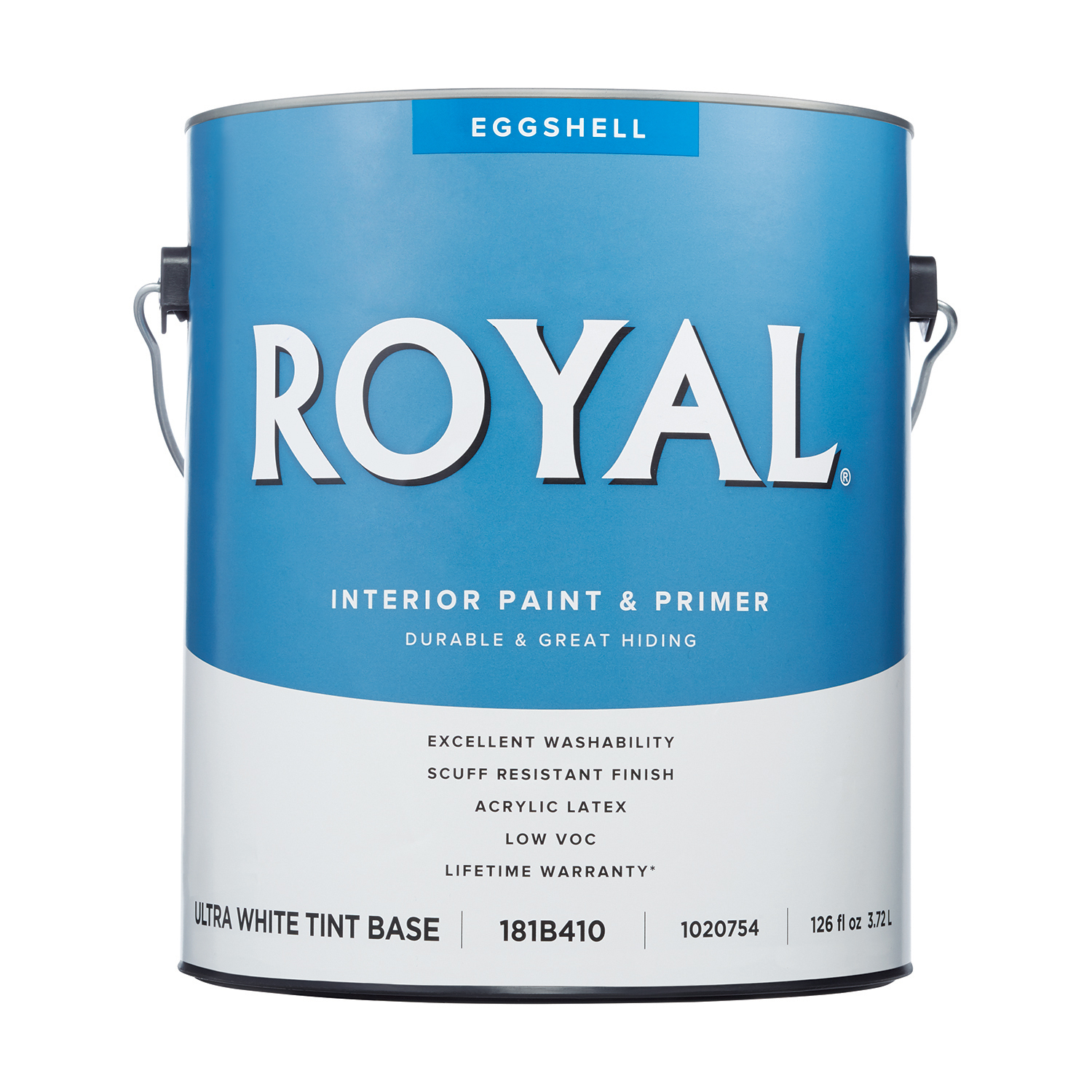 Royal Eggshell Tint Base Ultra White Base Paint Interior 1 gal