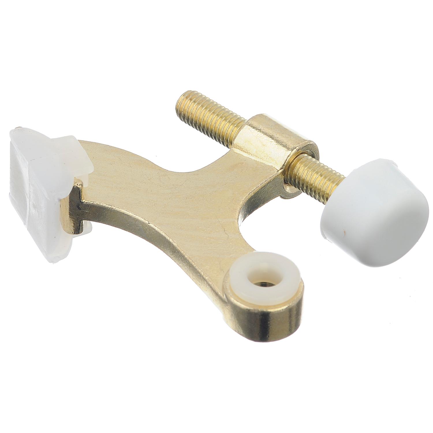 Ace Metal Bright Gold Hinge Pin Door Stop Mounts to door 0 in.