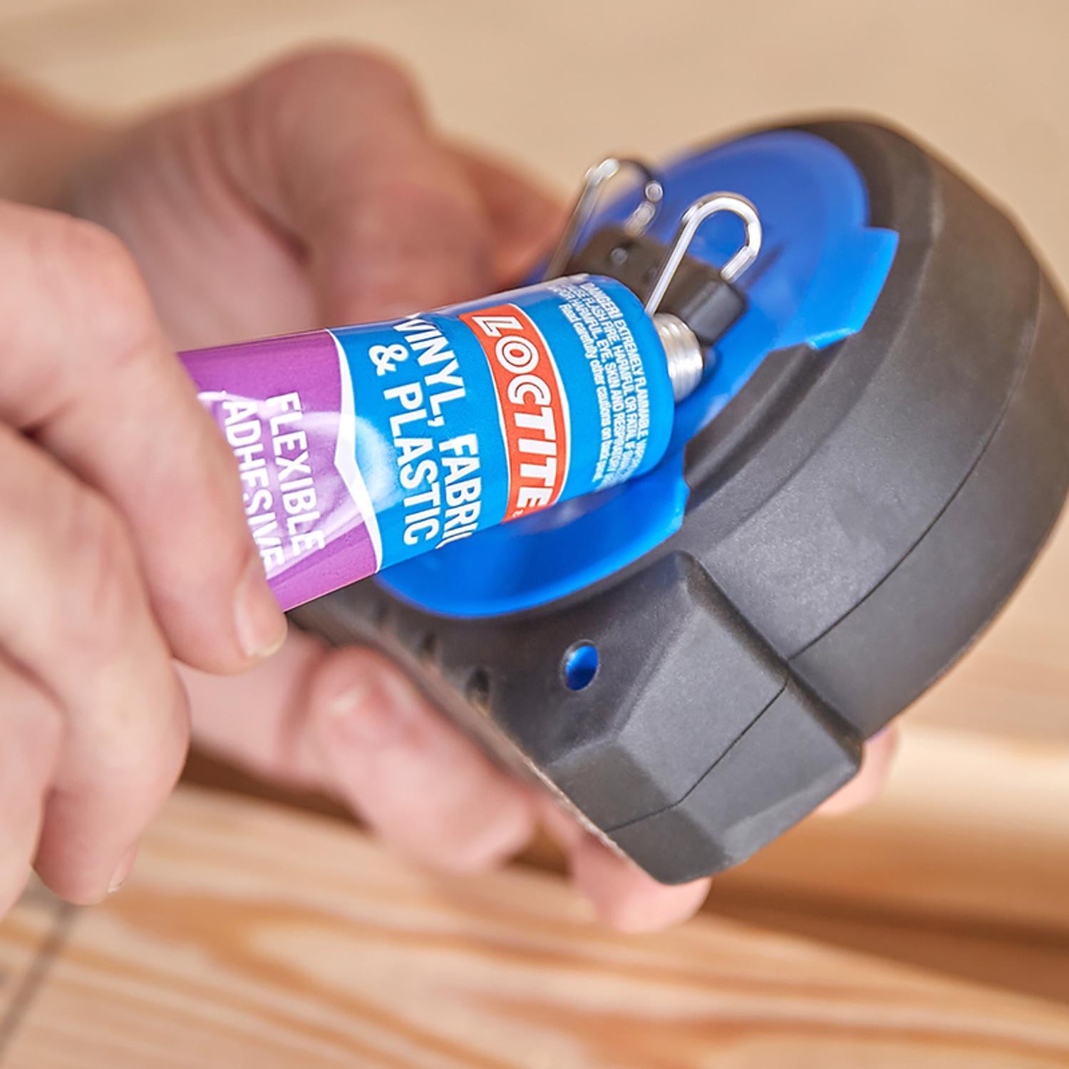 Loctite Vinyl, Fabric & Plastic High Strength Polyurethane Clear Flexible Adhesive 1 oz