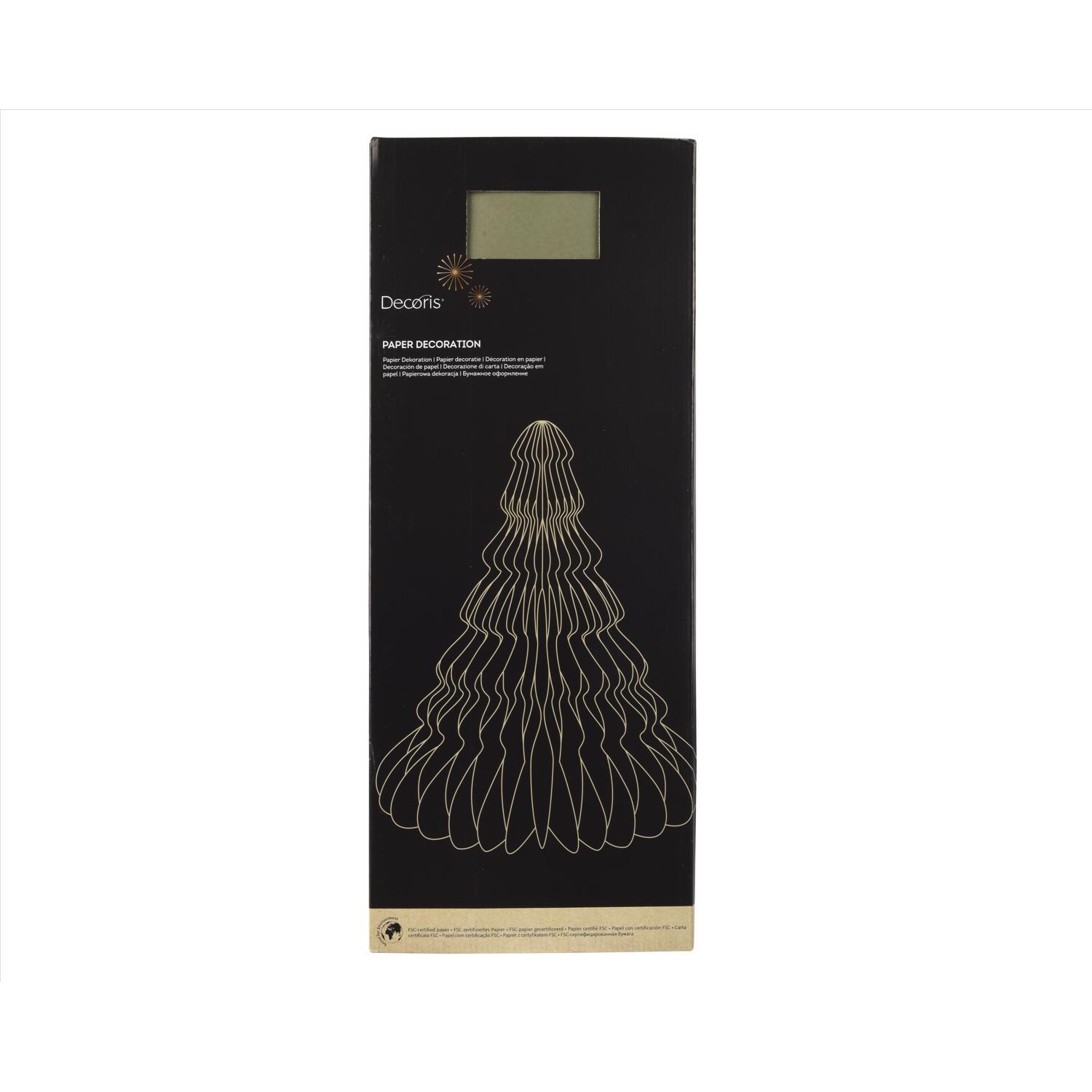 Decoris Green Christmas Tree Table Decor 3 ft.