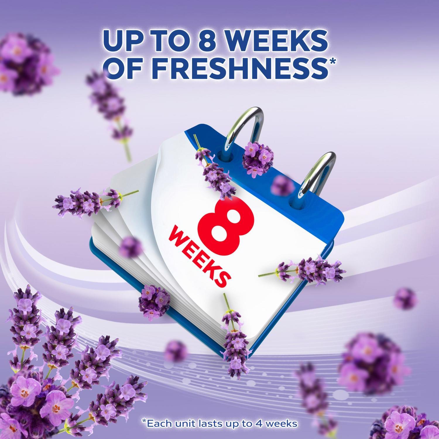 Lysol Automatic Cotton Lilac Scent Automatic Toilet Bowl Cleaner 2.82 oz Tablet